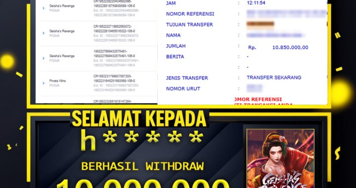 SELAMAT KEPADA ID h**** BERHASIL WITHDRAW Rp.10.000.000