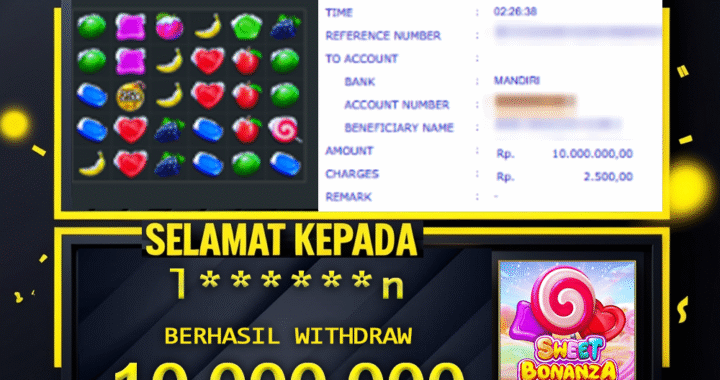 SELAMAT KEPADA ID 1*****n BERHASIL WITHDRAW Rp 10.000.000