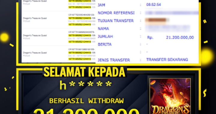 SELAMAT KEPADA ID H***** BERHASIL WITHDRAW Rp.21.200.000