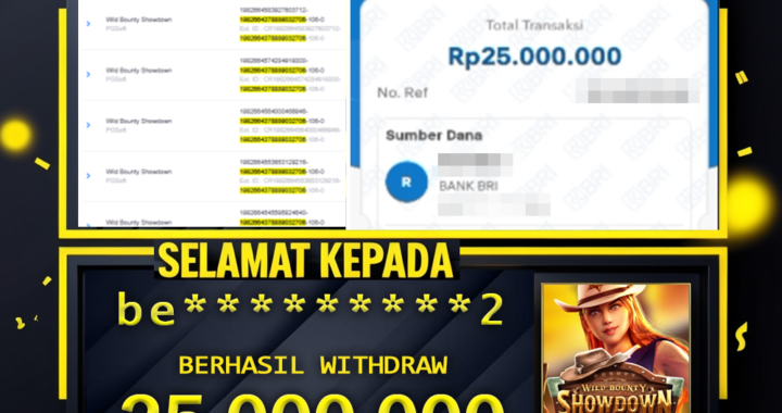 SELAMAT KEPADA ID BE*****2 BERHASIL WITHDRAW Rp.21.000.000